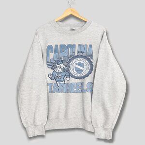 1991 UNC Tar Heels Mascot Sweatshirt, North Carolina Tar Heels Basketball Shirt